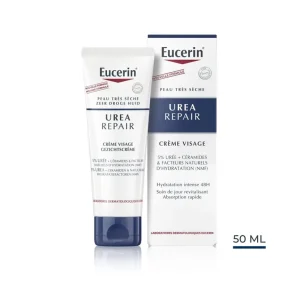 EUCERIN UreaRepair Crème Visage 5% d'Urée